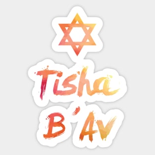 Tisha B'Av - found the way to survive Sticker